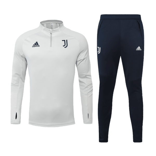 Men's Juventus Zipper Tracksuit Sweat Shirt Kit (Top+Trousers) 2020/21 Adidas