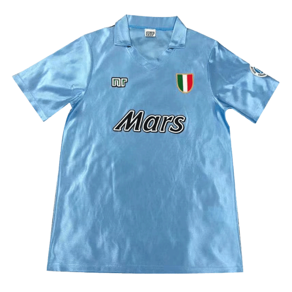 Men's Retro 1990/91 Napoli Home Soccer Jersey Shirt