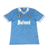 Men's Retro 1986/87 Napoli Home Soccer Jersey Shirt