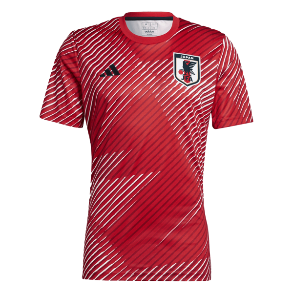 Men's Replica Japan Pre-Match Soccer Jersey Shirt 2022 Adidas