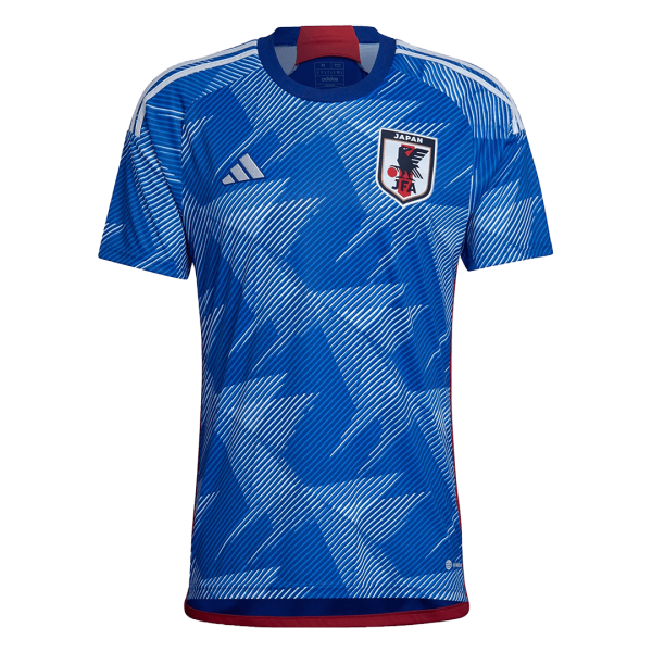 Men's Replica Japan Home Soccer Jersey Shirt 2022 Adidas - World Cup 2022