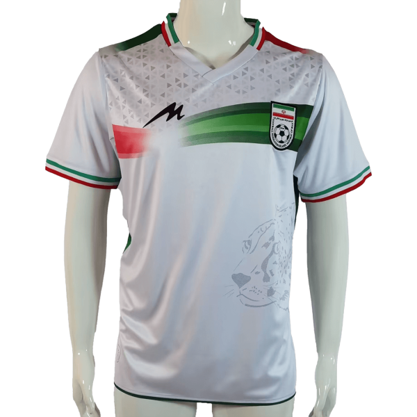 Men's Replica Iran Home Soccer Jersey Shirt 2022