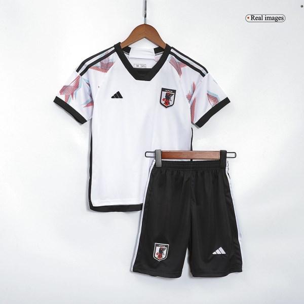 Kids Japan Away Soccer Jersey Kit (Jersey+Shorts) 2022 Adidas - World Cup 2022