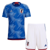 Men's Replica Japan Home Soccer Jersey Kit (Jersey+Shorts) 2022 Adidas - World Cup 2022