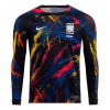 Men's Replica South Korea Away Long Sleeves Soccer Jersey Shirt 2022 Nike - World Cup 2022