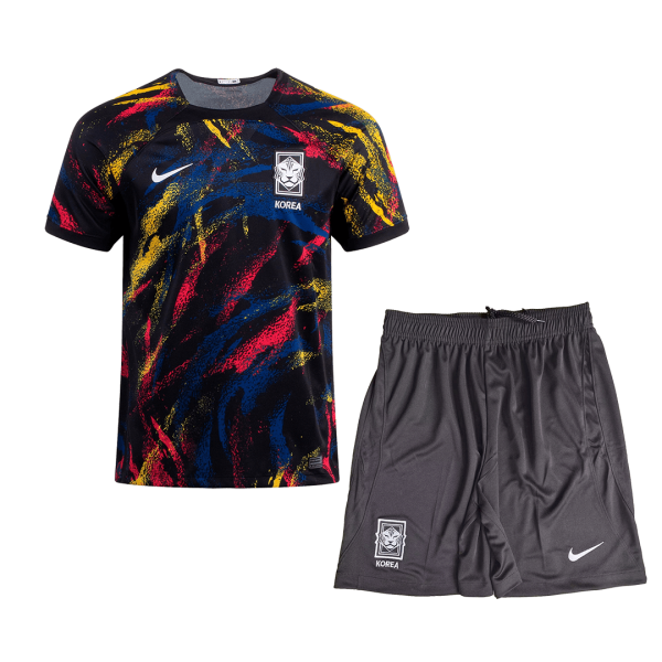 Men's Replica South Korea Away Soccer Jersey Kit (Jersey+Shorts) 2022 Nike - World Cup 2022