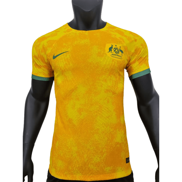Men's Authentic Australia  Home Soccer Jersey Shirt 2022 Nike - World Cup 2022