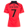 Women's Replica H M SON #7 South Korea Home Soccer Jersey Shirt 2022 Nike