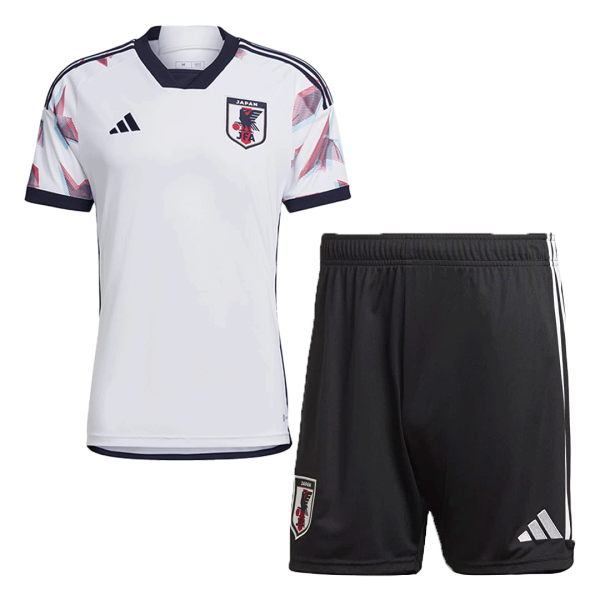 Men's Replica Japan Away Soccer Jersey Kit (Jersey+Shorts) 2022 Adidas - World Cup 2022