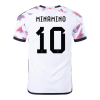 Men's Replica MINAMINO #10 Japan Away Soccer Jersey Shirt 2022 Adidas - World Cup 2022