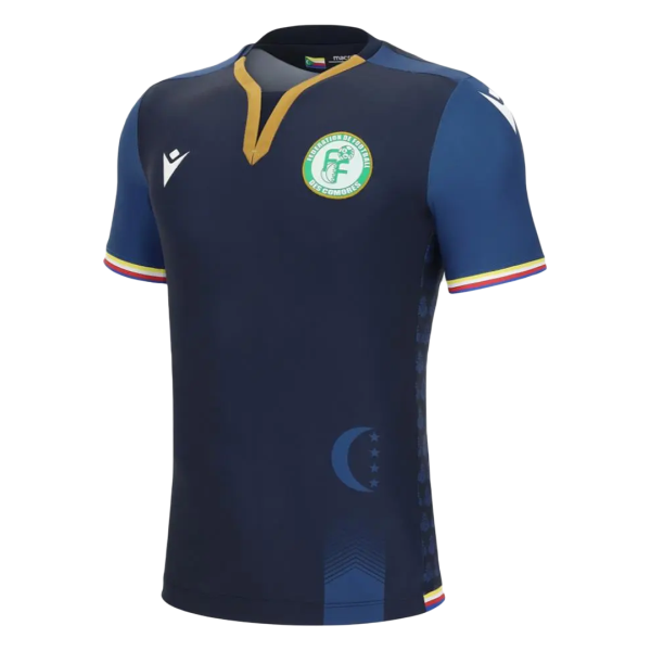 Men's Replica Comoros Third Away Soccer Jersey Shirt 2022 Macron