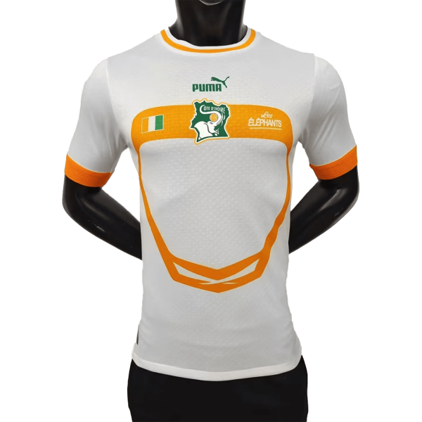 Men's Authentic Côte d'Ivoire Away Soccer Jersey Shirt 2022 Puma
