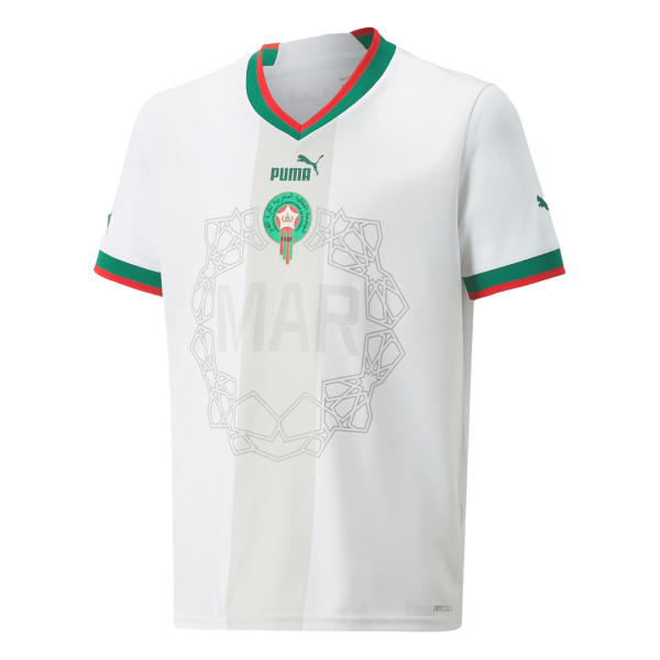 Men's Replica Morocco  Away Soccer Jersey Shirt 2022 Puma - World Cup 2022 | Morocco 
