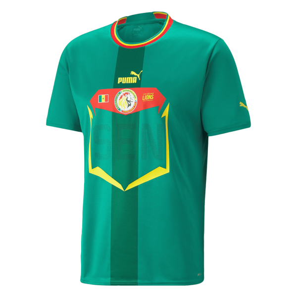 Men's Replica Senegal Away Soccer Jersey Shirt 2022 Puma - World Cup 2022 | Senegal