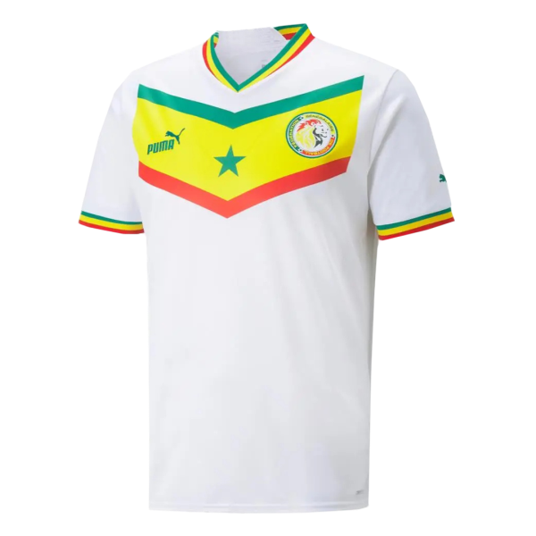 Men's Replica Senegal Home Soccer Jersey Shirt 2022/23 Puma - World Cup 2022 | Senegal
