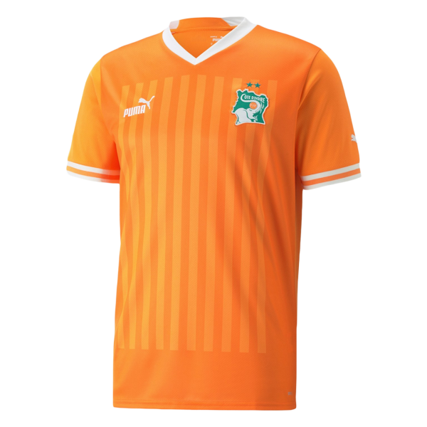 Men's Replica Côte d'Ivoire Home Soccer Jersey Shirt 2022 Puma - World Cup 2022 | Côte d'Ivoire