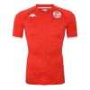 Men's Replica Tunisia Home Soccer Jersey Shirt 2022 Kappa - World Cup 2022 | Tunisia