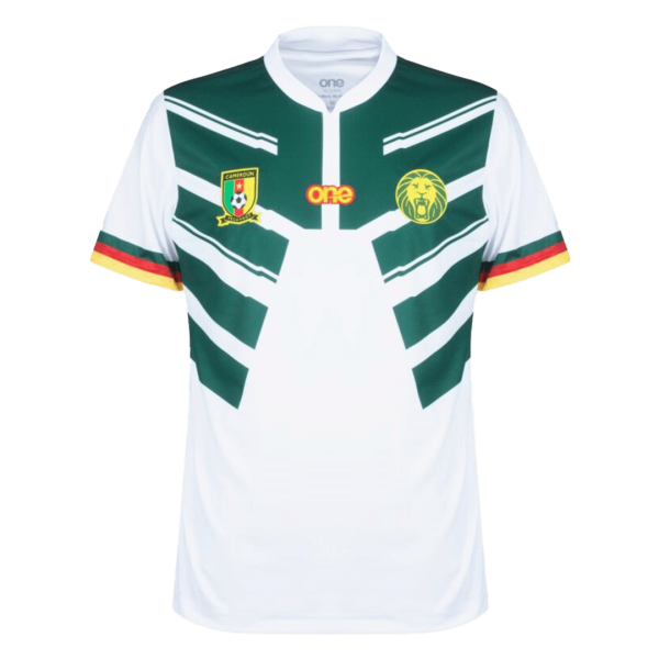 Men's Replica Cameroon Away Soccer Jersey Shirt 2022 Le Coq Sportif - World Cup 2022