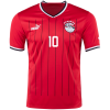 Men's Replica M.SALAH #10 Egypt Home Soccer Jersey Shirt 2022 Puma