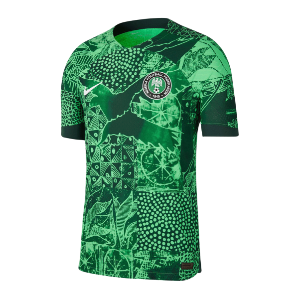 Men's Replica Nigeria Home Soccer Jersey Shirt 2022 Nike