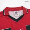 Men's Retro 1998 Replica Morocco  Third Away Long Sleeves Soccer Jersey Shirt Puma
