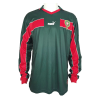 Men's Retro 1998 Replica Morocco  Home Long Sleeves Soccer Jersey Shirt Puma