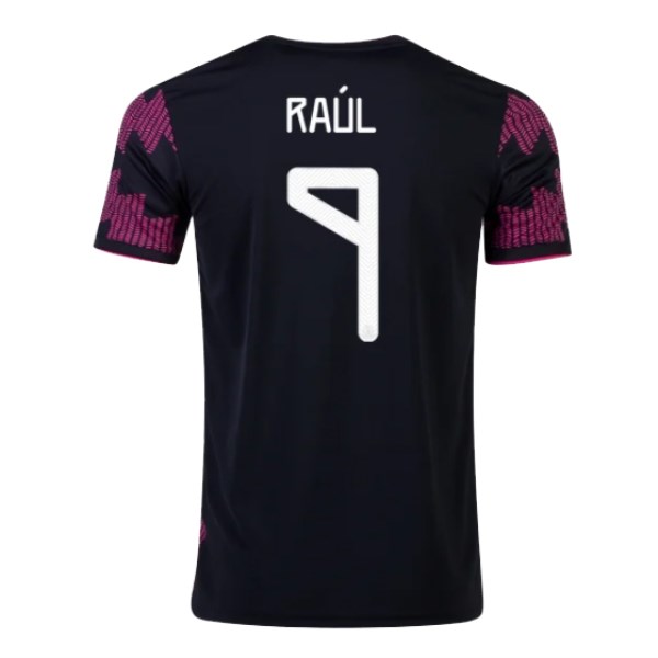 Men's Replica RAÚL #9 Mexico Home Soccer Jersey Shirt 2021 Adidas