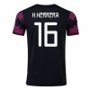 Men's Replica H.HERRERA #16 Mexico Home Soccer Jersey Shirt 2021 Adidas