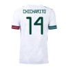 Men's Replica CHICHARITO #14 Mexico Gold Cup Away Soccer Jersey Shirt 2020 Adidas