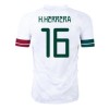 Men's Replica H.HERRERA #16 Mexico Gold Cup Away Soccer Jersey Shirt 2020 Adidas