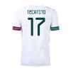 Men's Replica TECATITO #17 Mexico Gold Cup Away Soccer Jersey Shirt 2020 Adidas