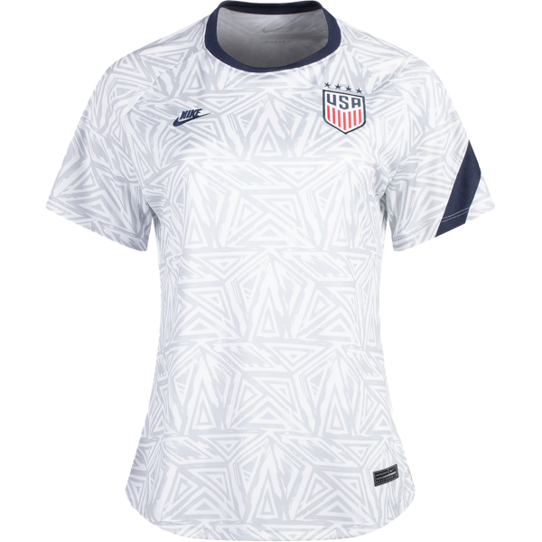 Women's Replica USA Pre-Match Soccer Jersey Shirt 2021/22 Nike