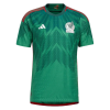 Men's Authentic Mexico Home Soccer Jersey Shirt 2022 Adidas - World Cup 2022