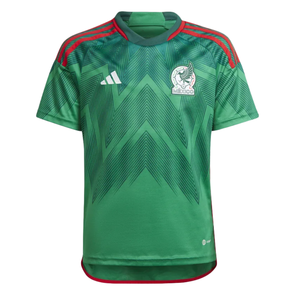 Men's Replica Mexico Home Soccer Jersey Shirt 2022 Adidas World Cup 2022
