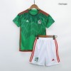 Kids Mexico Home Soccer Jersey Kit (Jersey+Shorts) 2022 Adidas - World Cup 2022