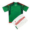 Kids Mexico Home Soccer Jersey Whole Kit (Jersey+Shorts+Socks) 2022 Adidas - Wrold Cup 2022