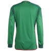 Men's Replica Mexico Home Long Sleeves Soccer Jersey Shirt 2022 Adidas - World Cup 2022