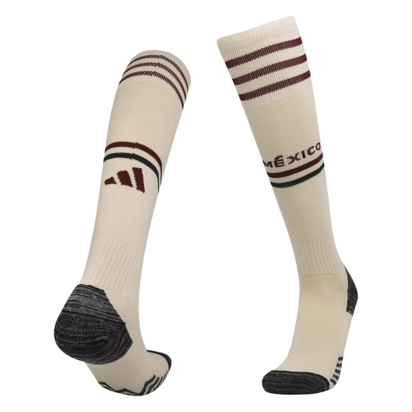 Kids Mexico Away Soccer Socks 2022 Adidas - World Cup 2022