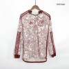 Men's Replica Mexico Away Long Sleeves Soccer Jersey Shirt 2022 Adidas - World Cup 2022