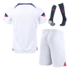 Men's Replica USA Home Soccer Jersey Whole Kit (Jersey+Shorts+Socks) 2022 Nike - World Cup 2022