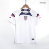 Kids's Replica USA Home Soccer Jersey Shirt 2022 Nike