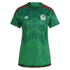 Women's Replica Mexico Home Soccer Jersey Shirt 2022 Adidas - World Cup 2022 | Mexico