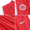 Kids Canada Home Soccer Jersey Kit (Jersey+Shorts) 2022 Nike - World Cup 2022