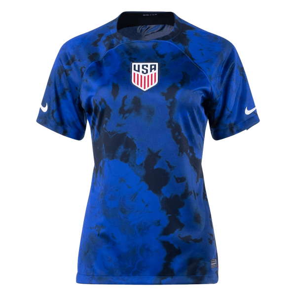 Women's Replica USA Away Soccer Jersey Shirt 2022 Nike - World Cup 2022