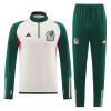 Men's Mexico Zipper Tracksuit Sweat Shirt Kit (Top+Trousers) 2022 Adidas