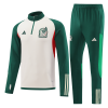 Men's Mexico Zipper Tracksuit Sweat Shirt Kit (Top+Trousers) 2022 Adidas