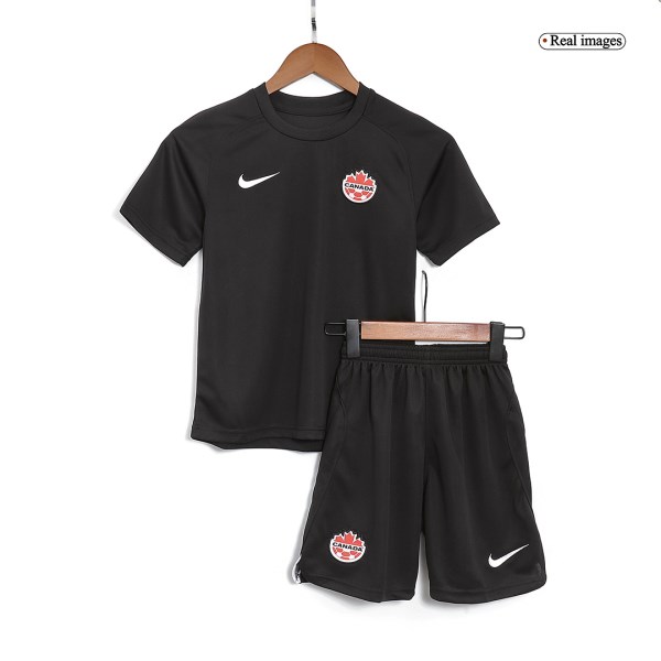 Kids Canada Third Away Soccer Jersey Kit (Jersey+Shorts) 2022 Nike - World Cup 2022