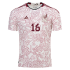 Men's Authentic H.HERRERA #16 Mexico Away Soccer Jersey Shirt 2022 Adidas World Cup 2022