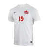 Men's Replica DAVIES #19 Canada Away Soccer Jersey Shirt 2021/22 Nike