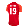 Men's Replica DAVIES #19 Canada Home Soccer Jersey Shirt 2021/22 Nike